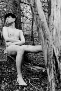 Naked Outdoor in the woods 35