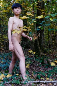 Naked Outdoor in the woods 28